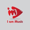 I am Music Logo Brand