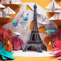 I recently saw this amazing abstract art paper art origami diorama of Paris in a modern art style, and it completely blew me away.