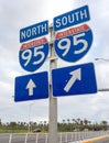 I-95 road sign