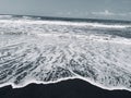 Beautiful beach waves. But, also scary.