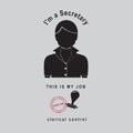 I Secretary - clerical control