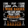 Barber Quote and Saying, Best for Graphic Goods