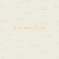 I smile whenever I see you. Abstract calligraphic pattern. Typography pattern