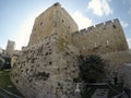 Israel, View of Holy city Jerusalem. Street photography Royalty Free Stock Photo