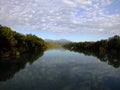 Reflecting Clouds Royalty Free Stock Photo