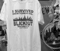 I survived historical Blackout in New York City T-Shirt