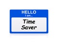 I am time saver tag