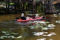 Kayaking in Caddo Lake