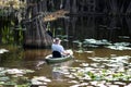 Kayaking in bayou