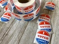 I voted stickers