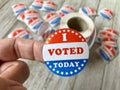 I voted stickers