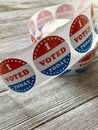 I voted stickers
