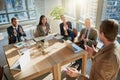 I welcome your feedback. High angle shot of a businessman giving a presentation during a meeting in the boardroom.