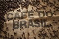 I would draw from Brazilian coffee wrapped. in coffee beans
