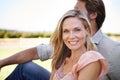 I wouldnt want to be anywhere else. Portrait of a happy mature couple enjoying a day outdoors. Royalty Free Stock Photo