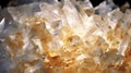 Nature-Inspired Mineral Quartz Pattern. Generative AI