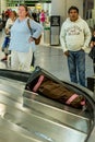 IAH luggage carousel at baggage claim