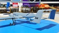 IAI showcasing their VTOL capable Panther unmanned aerial vehicle (UAV) at Singapore Airshow 2012