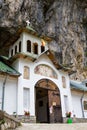 Ialomita Cave Monastery Royalty Free Stock Photo