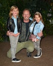 Ian Ziering, Mia Loren Ziering & Penna Mae Ziering Royalty Free Stock Photo