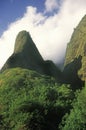 Iao Needle In Iao Valley State Park, Maui, Hawaii