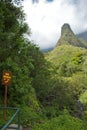 Iao Needle State Park Royalty Free Stock Photo