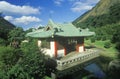 In the Iao Needle State Park there is a shrine to the Japanese settlers on the island of Maui Hawaii Royalty Free Stock Photo