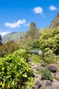 Iao Valley State Park Royalty Free Stock Photo