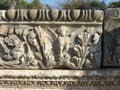 Iassos Ancient city, architrave with mythical creature