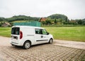 Fiat Doblo electric van with SWEG logotype
