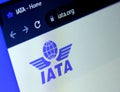 IATA , International Air Transport Association Royalty Free Stock Photo