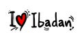 Ibadan city of Nigeria love message