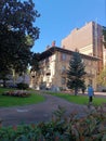 Ibaigane Palace acts as Athletic Clubâs headquarters, Bilbao, Basque Country, Spain. Royalty Free Stock Photo