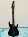 Ibanez Joe Satriani Signature JS1000 - Black Pearl Royalty Free Stock Photo