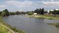 Ibar river in the city of Kraljevo Serbia 