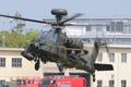 Japan Ground Self-Defense Force Boeing AH-64D Apache Longbow attack helicopter.