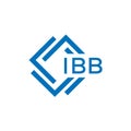 IBB letter logo design on white background. IBB creative circle letter logo concept. Royalty Free Stock Photo