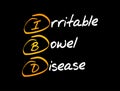 IBD - Inflammatory Bowel Disease, health concept