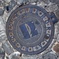 Iberdrola Energy Manhole Cover Avila Castile Spain