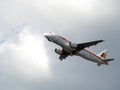 Iberia airlines aircraft Royalty Free Stock Photo