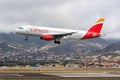 Iberia Express Airbus A320 at Tenerife Royalty Free Stock Photo