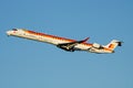 Iberia Regional Air Nostrum Bombardier CRJ-1000 EC-LPN passenger plane departure at Madrid Barajas Airport