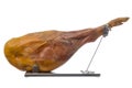 Iberian ham isolated Royalty Free Stock Photo