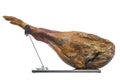 Iberian ham isolated Royalty Free Stock Photo