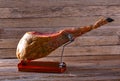 Iberian ham pata negra from Spain Royalty Free Stock Photo