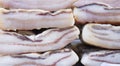 Iberian salt-cured pork fat