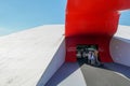 Ibirapuera Auditorium, building conceived by the famous architect Oscar Niemeyer