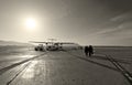 Ibiza airport tarmac