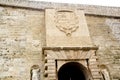 Ibiza balearic island Castle entrance door