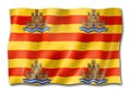 Ibiza, Balearic islands flag, Spain